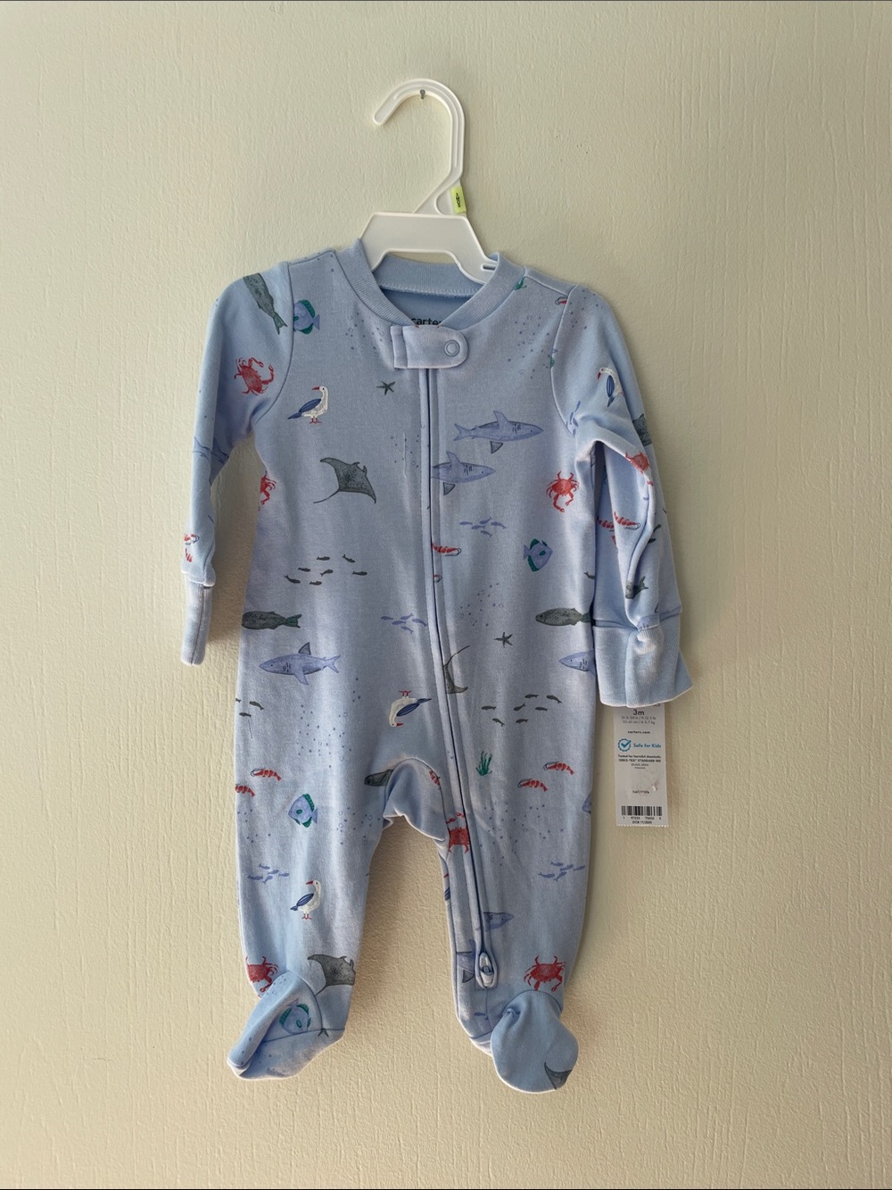 NWT 3M Zip Footie Sleeper